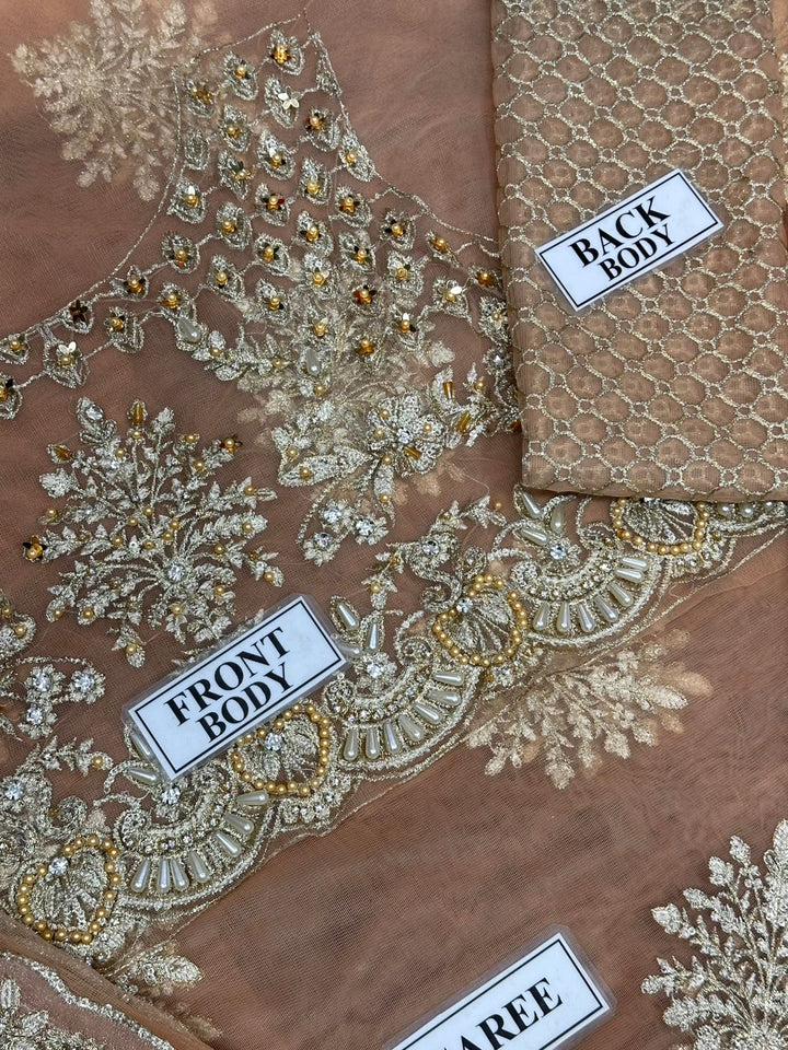 Imrozia Net Saree-Aarasta