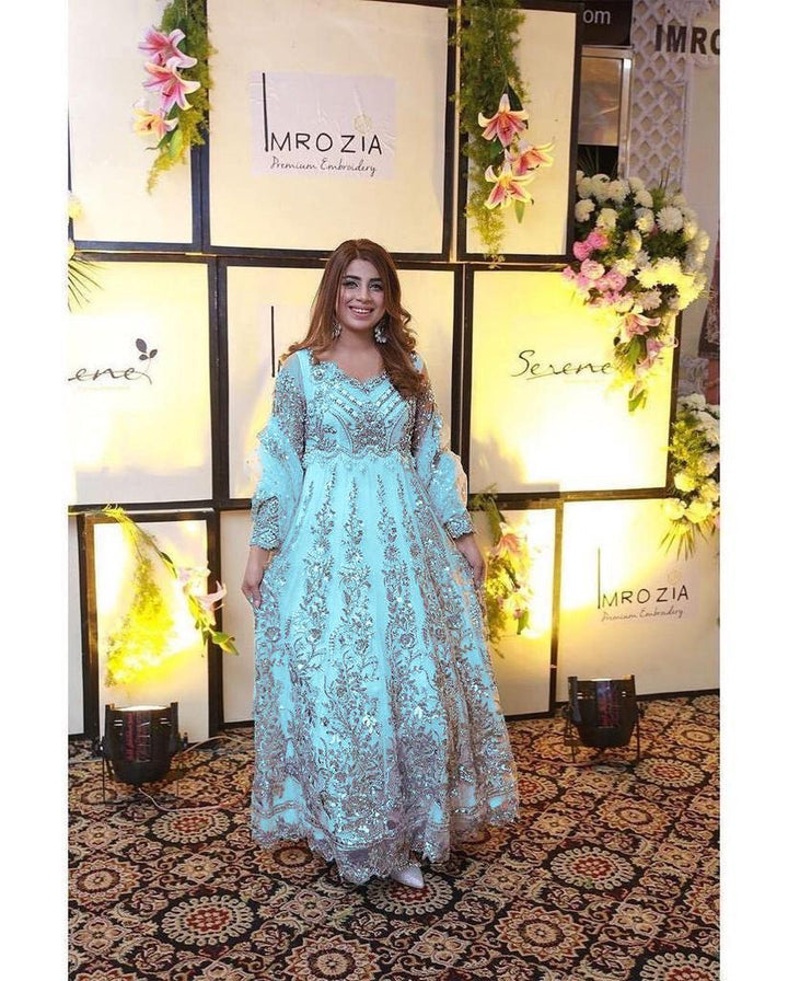 Imrozia Net Maxi-Net-Sky Blue-Maxi-Aarasta