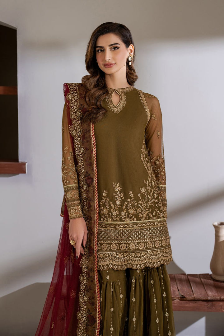 Iznik Chiffon Bridal Suit-Aarasta