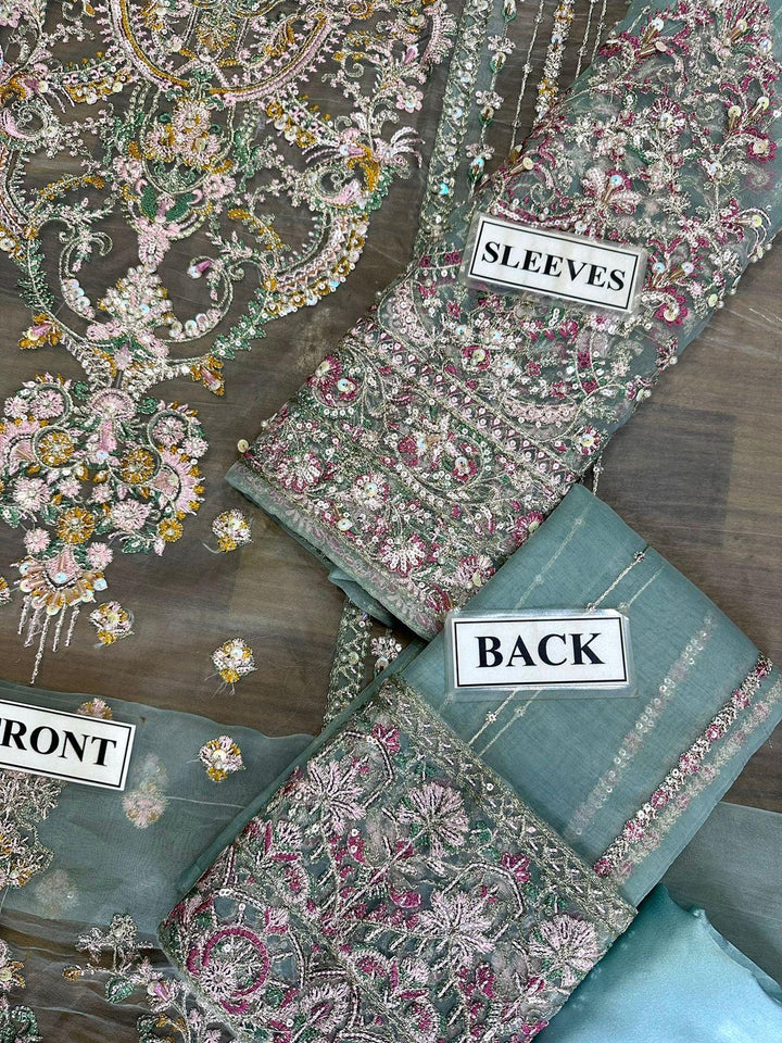 Kanwal Malik Organza Bridal Suit-Aarasta