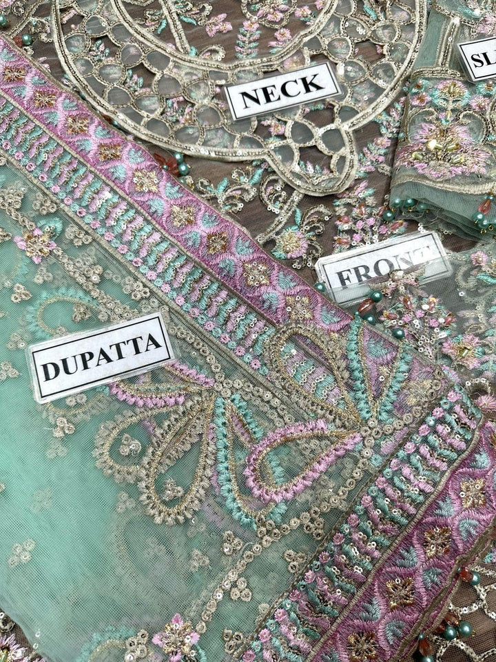 Kanwal Malik Net Bridal Suit-Aarasta