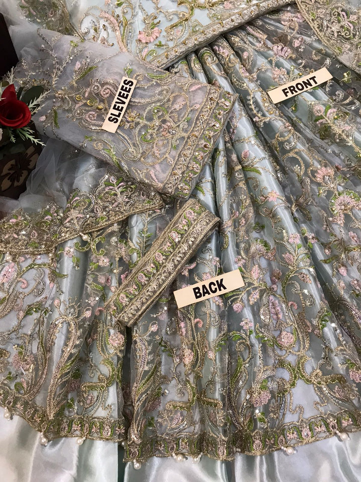 Kanwal Malik Net Frock-Aarasta