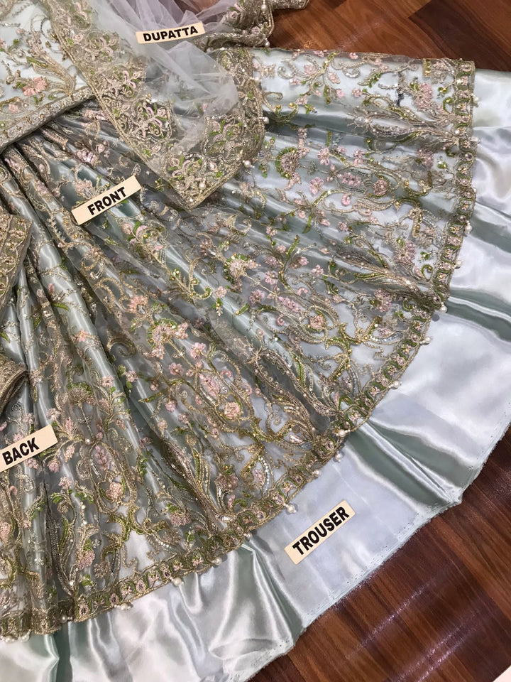 Kanwal Malik Net Frock-Aarasta