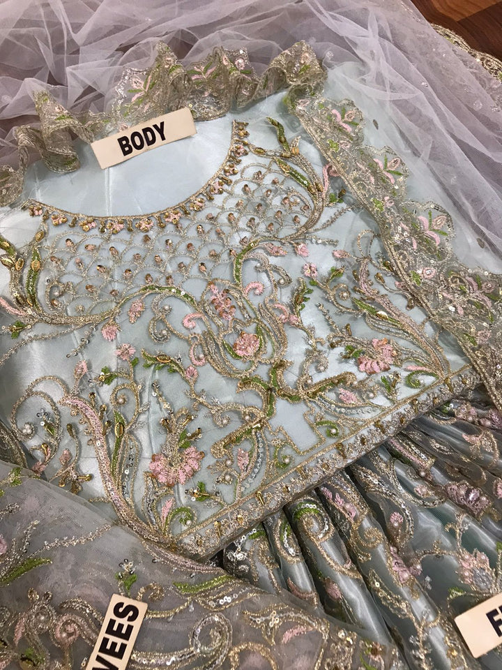 Kanwal Malik Net Frock-Aarasta