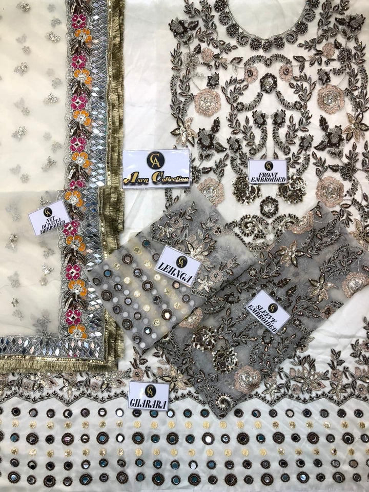 Kashees Net Bridal Suit-Aarasta