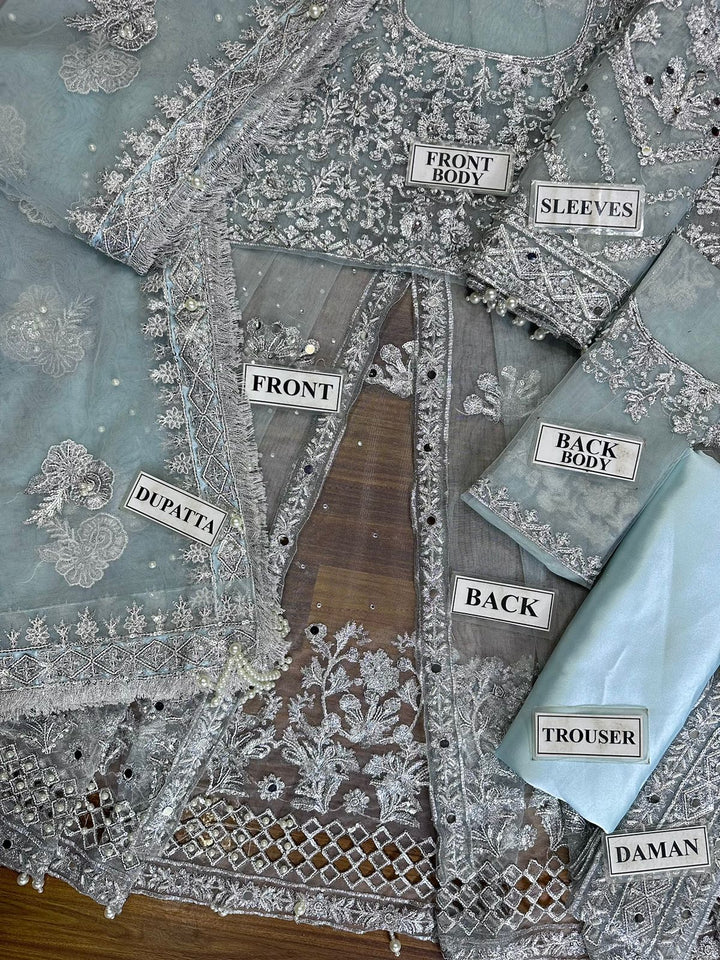 Kashees Net Bridal Suit-Aarasta