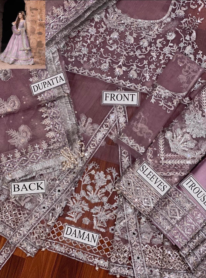 Kashees Net Bridal Suit-Aarasta