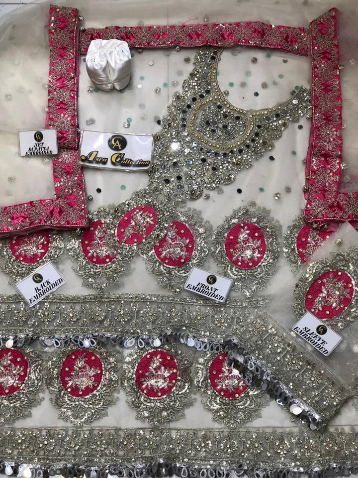 Kashees Net Bridal Suit-Aarasta