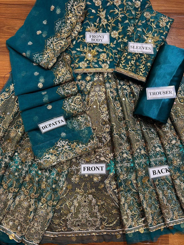 Kashees Net Bridal Suit-Aarasta