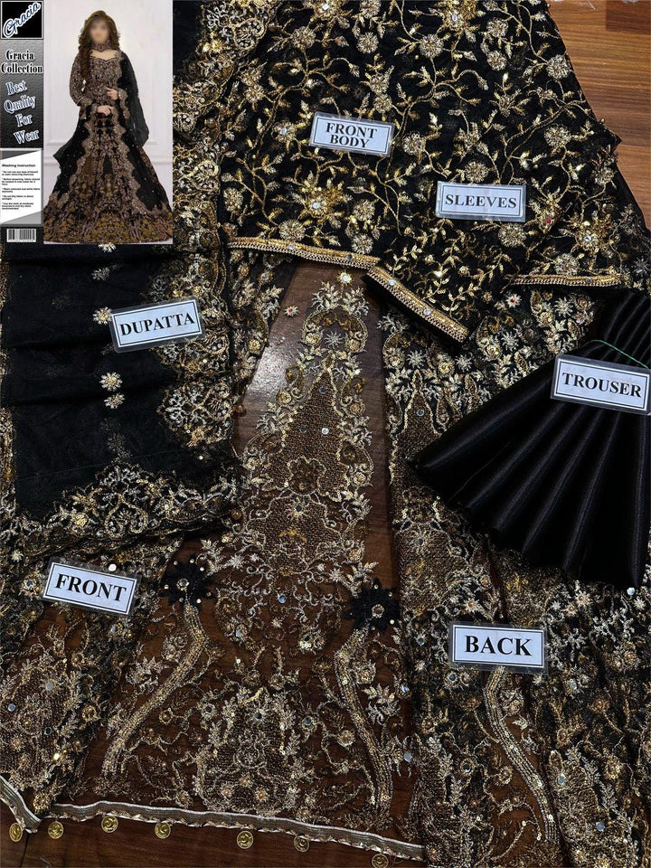 Kashees Net Bridal Suit-Aarasta