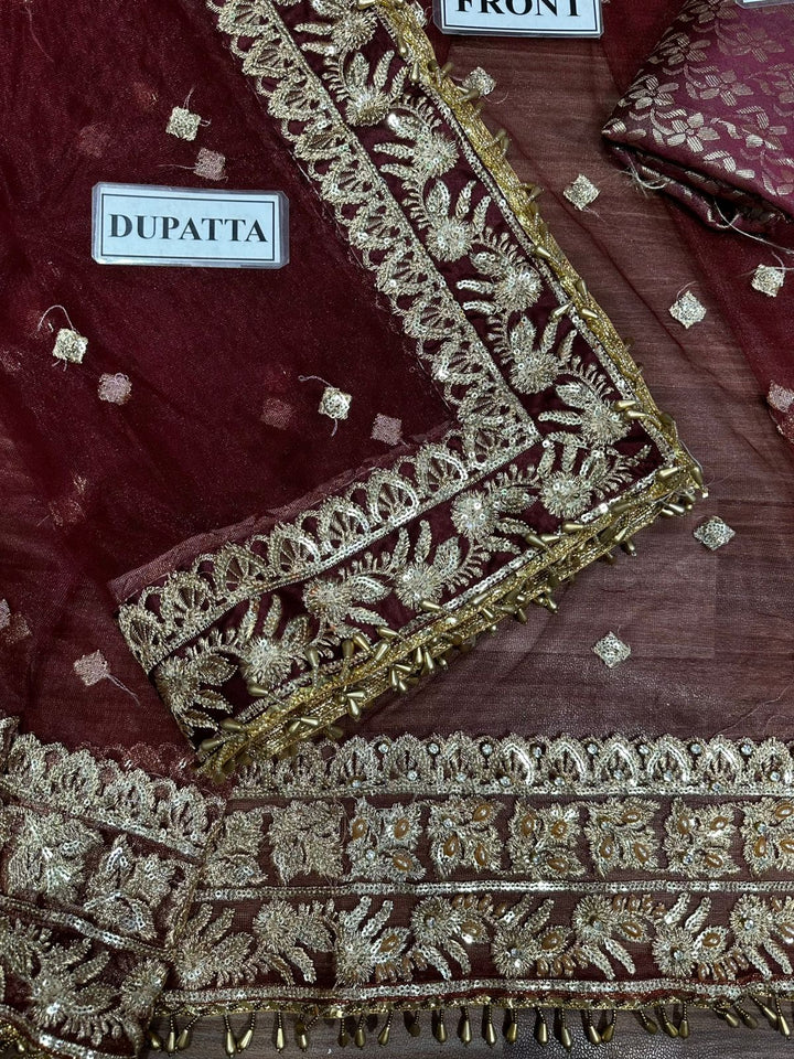 Kashees Net Bridal Suit-Aarasta