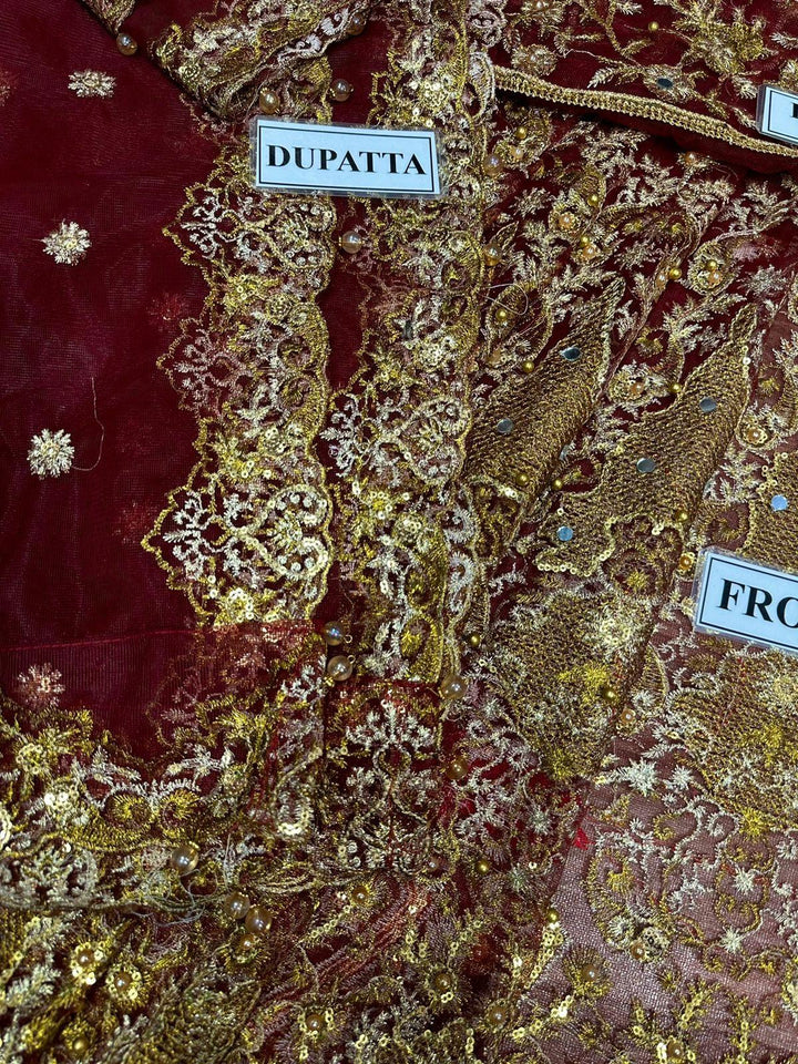 Kashees Net Bridal Suit-Aarasta