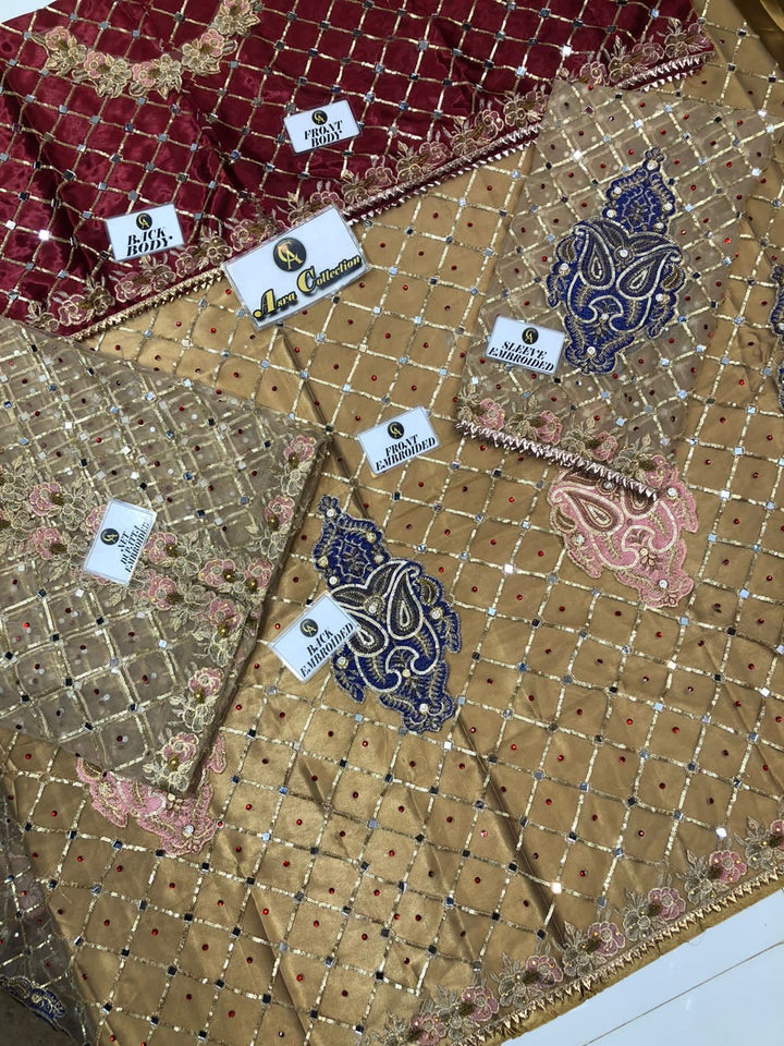 Kashee Net Bridal Suit-Aarasta