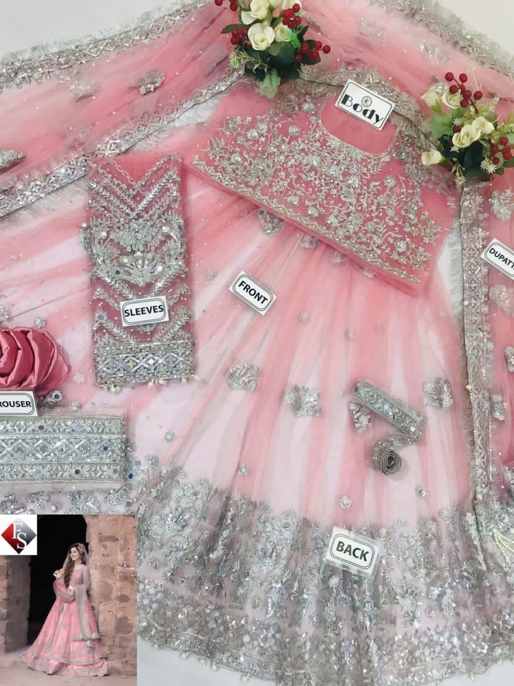 Kashees Net Bridal Suit-Aarasta