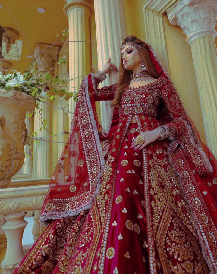 Kashees Net Bridal Suit-Aarasta