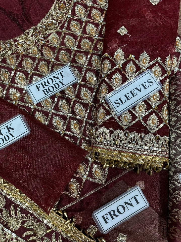 Kashees Net Bridal Suit-Aarasta