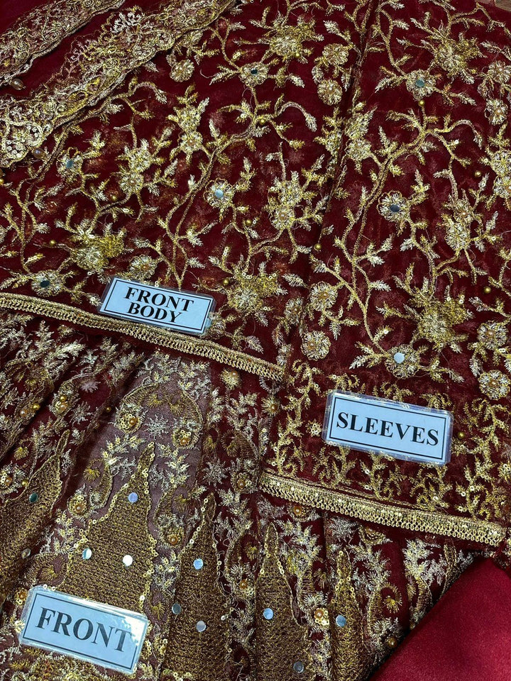 Kashees Net Bridal Suit-Aarasta