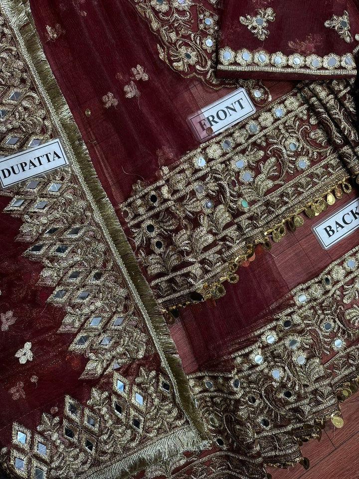 Kashee Net Frock-Aarasta