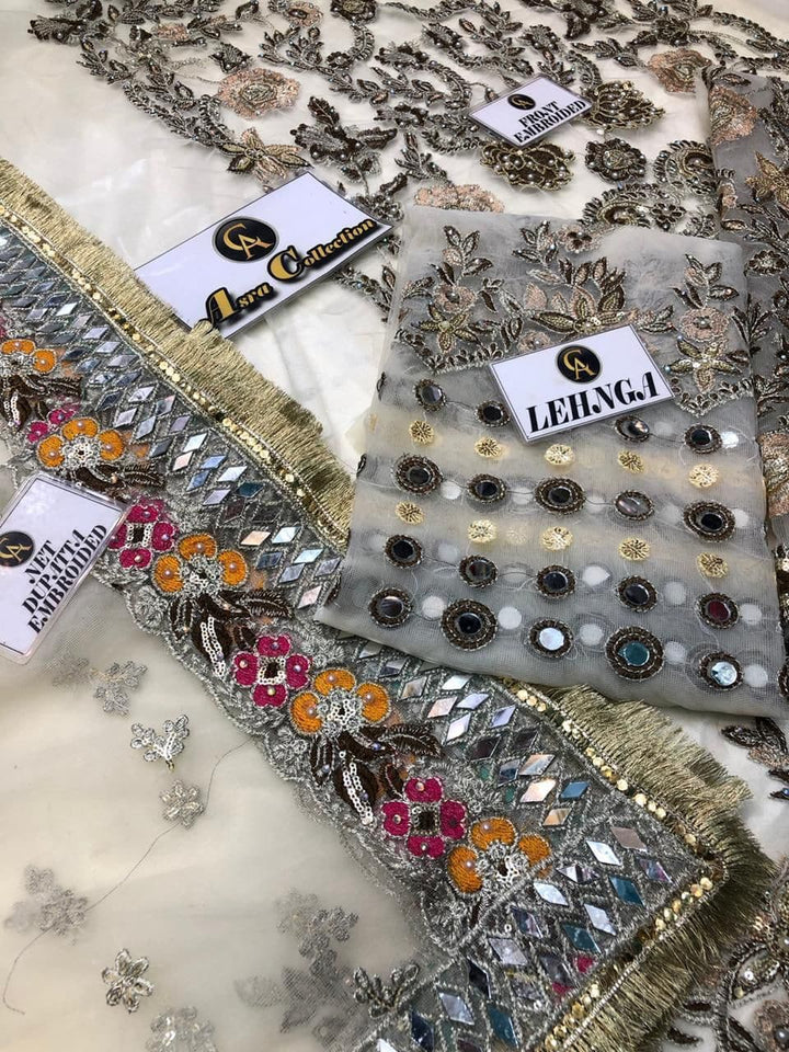 Kashees Net Bridal Suit-Aarasta