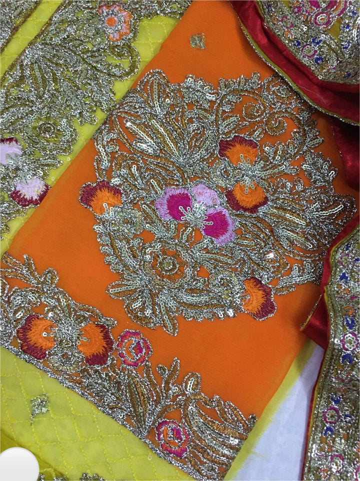 Chiffon Bridal Suit-Aarasta