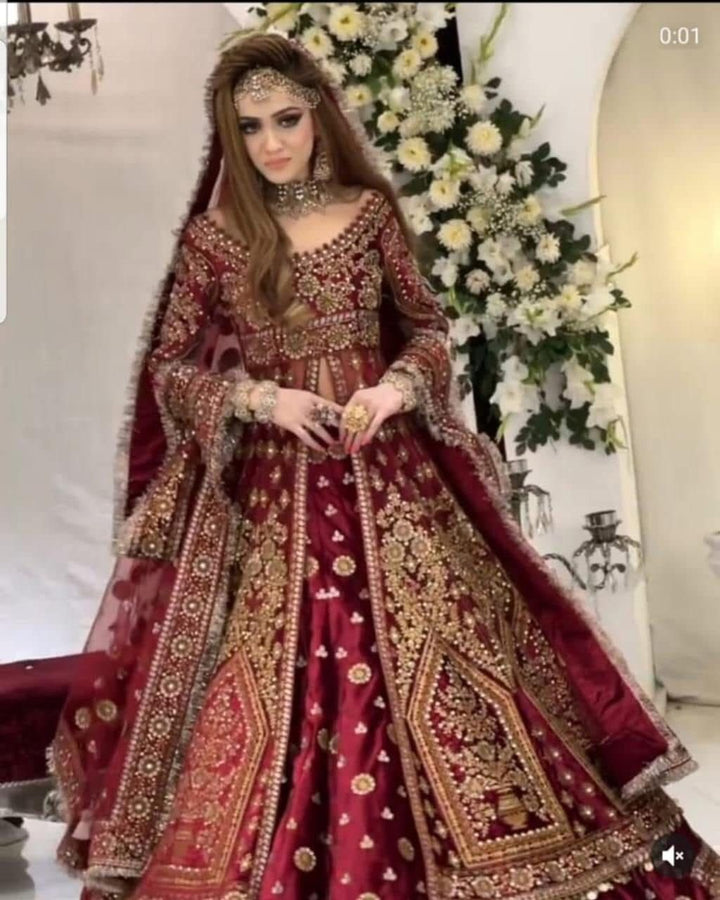 Kashees Net Bridal Suit-Aarasta
