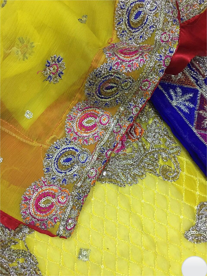 Chiffon Bridal Suit-Aarasta