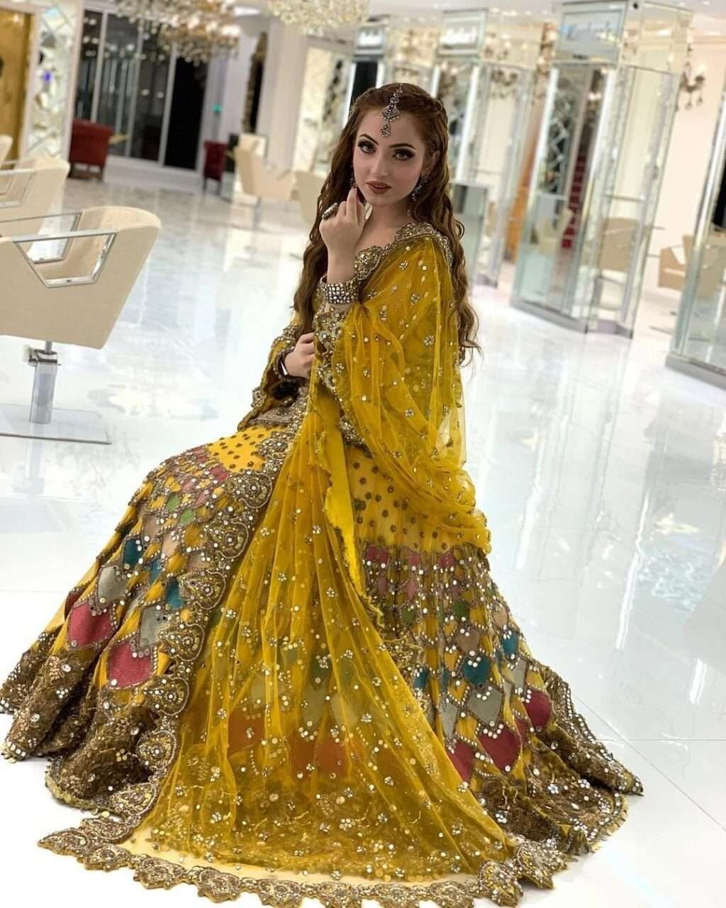 Kashees Net Bridal Suit-Aarasta