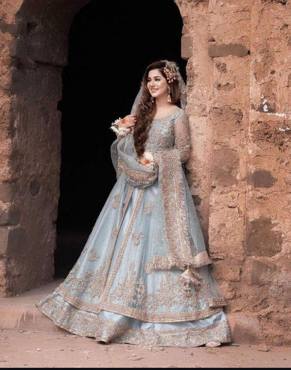 Kashees Net Maxi-Sky Blue-Net-Maxi-Aarasta