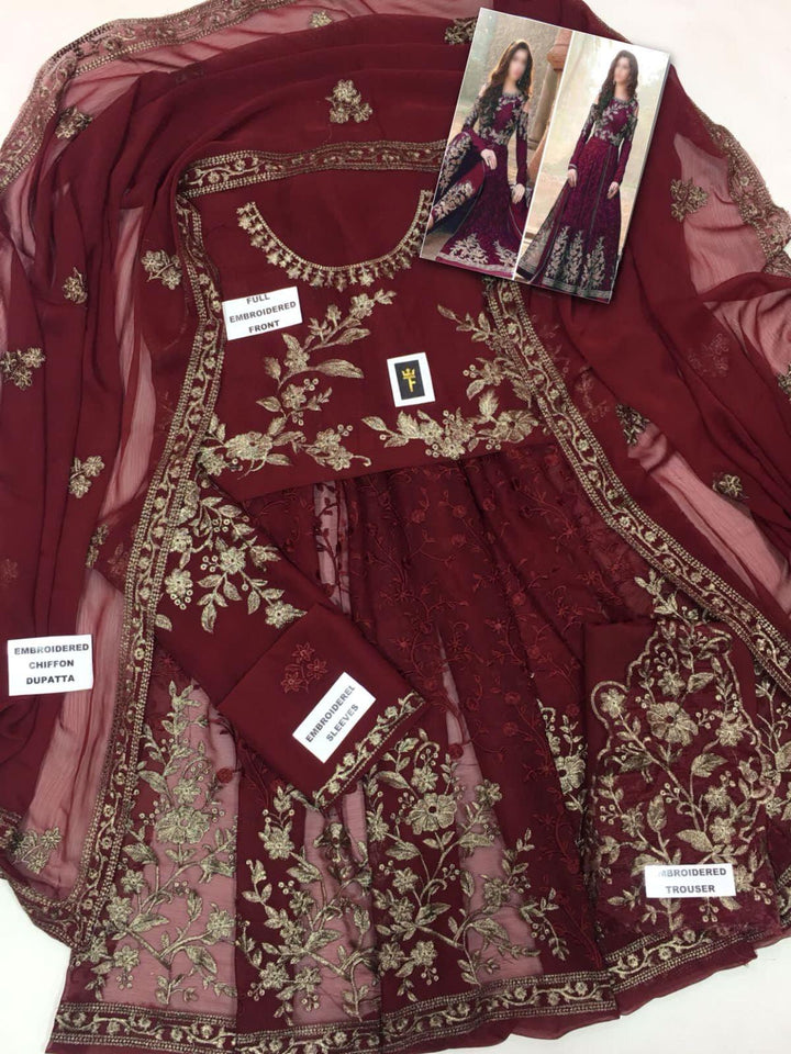 Indian Chiffon Maxi-Aarasta