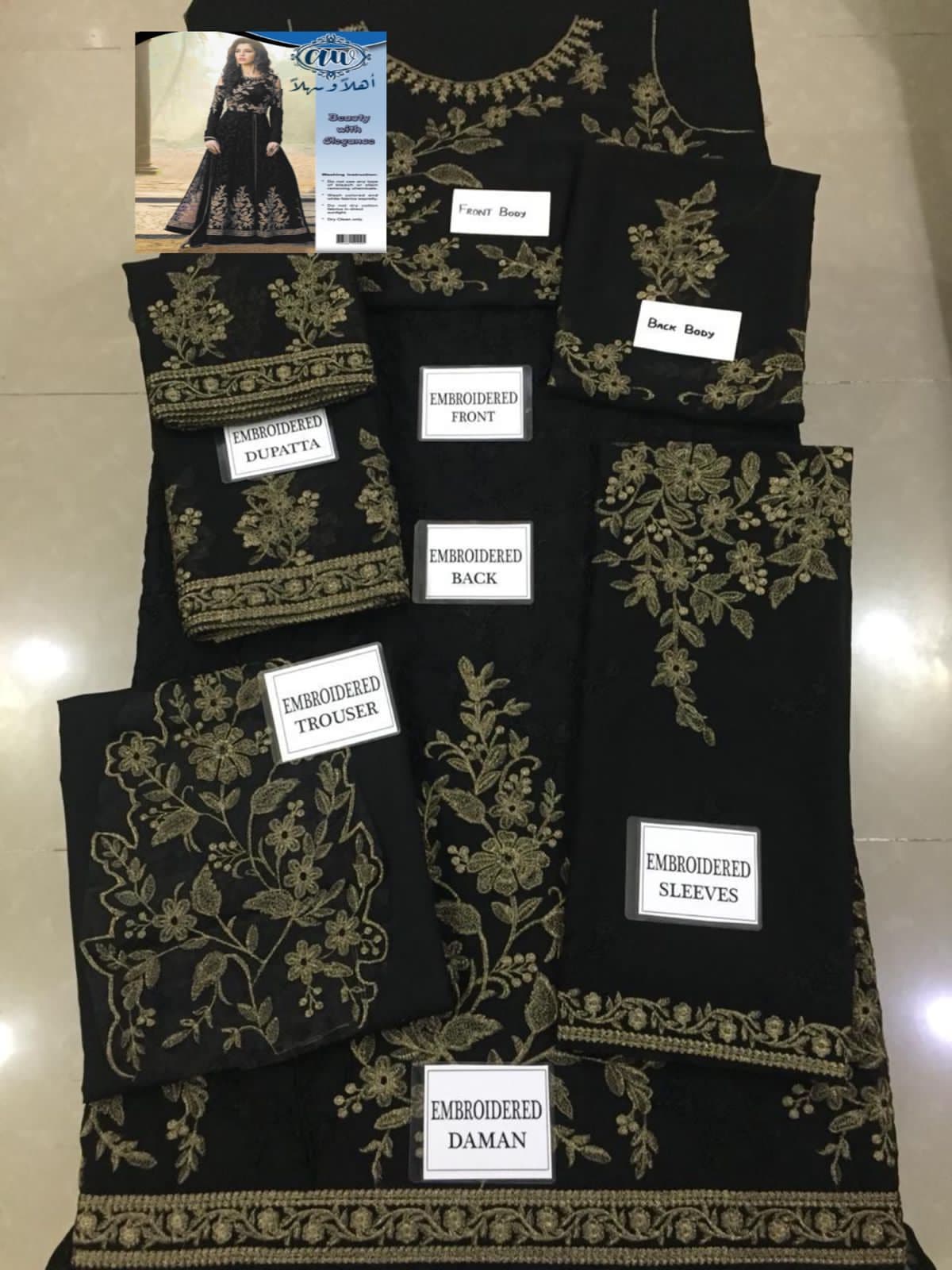 Lashkara Chiffon Maxi-Aarasta