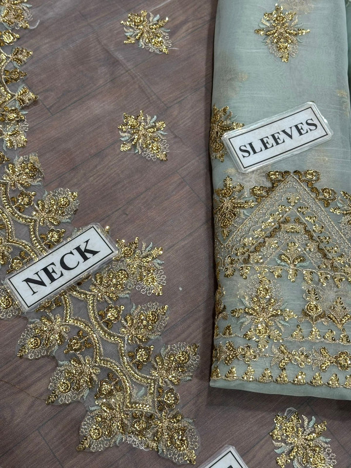 Maha Wajahat Chiffon Gharara-Aarasta