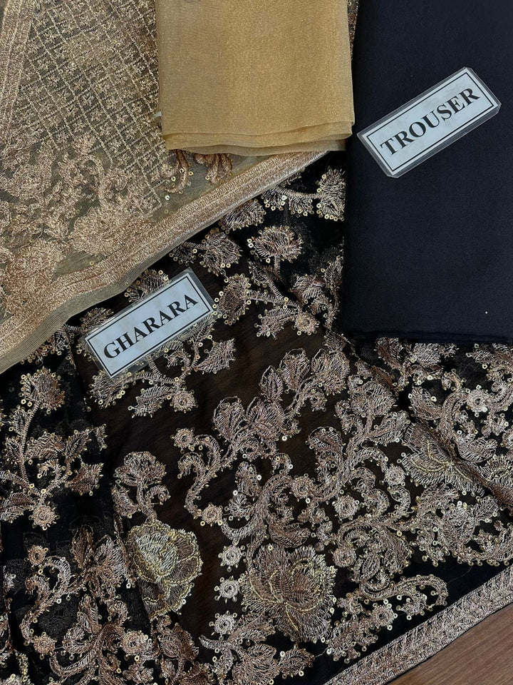 Maha Bridal Chiffon Suit-Aarasta