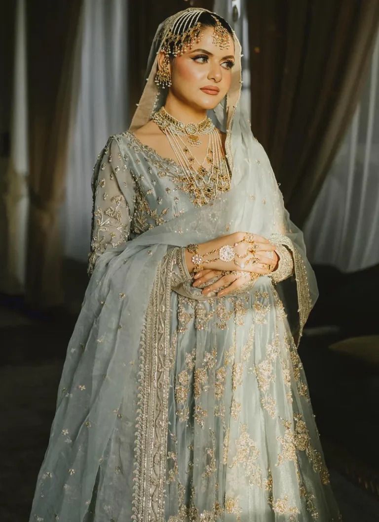 Maha Wajahat Chiffon Frock-Aarasta