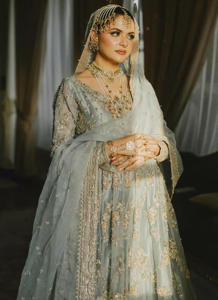 Maha Wajahat Chiffon Frock-Aarasta