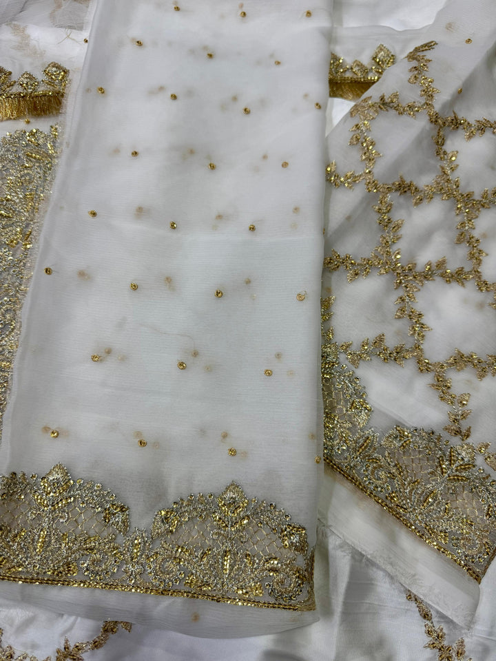 Mahawajahat Chiffon Bridal Suit-Aarasta