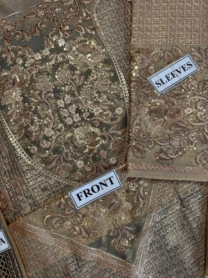 Maha Bridal Chiffon Suit-Aarasta