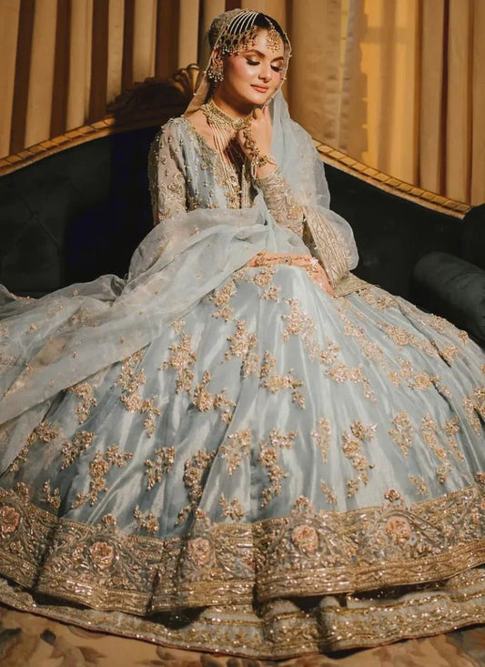 Maha Wajahat Chiffon Frock-Ferozi-Chiffon-Maxi-Aarasta