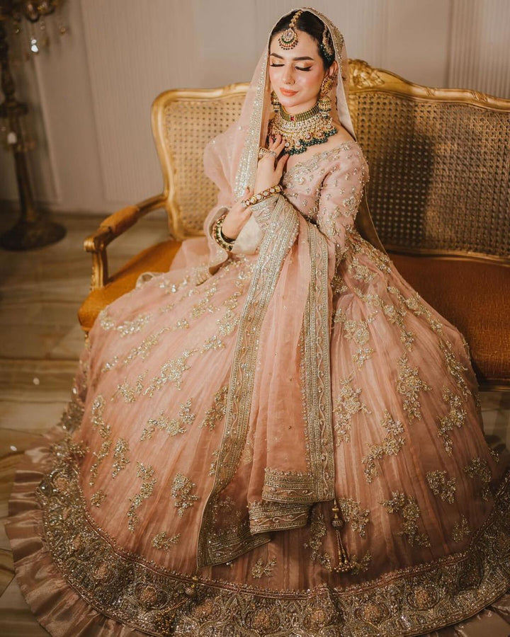 Maha Wajahat Chiffon Maxi-Peach-Chiffon-Maxi-Aarasta