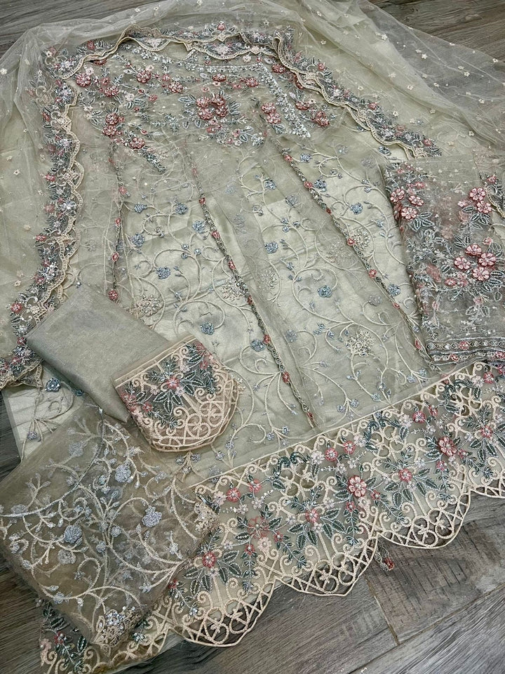 Maria B Net Frock-Aarasta