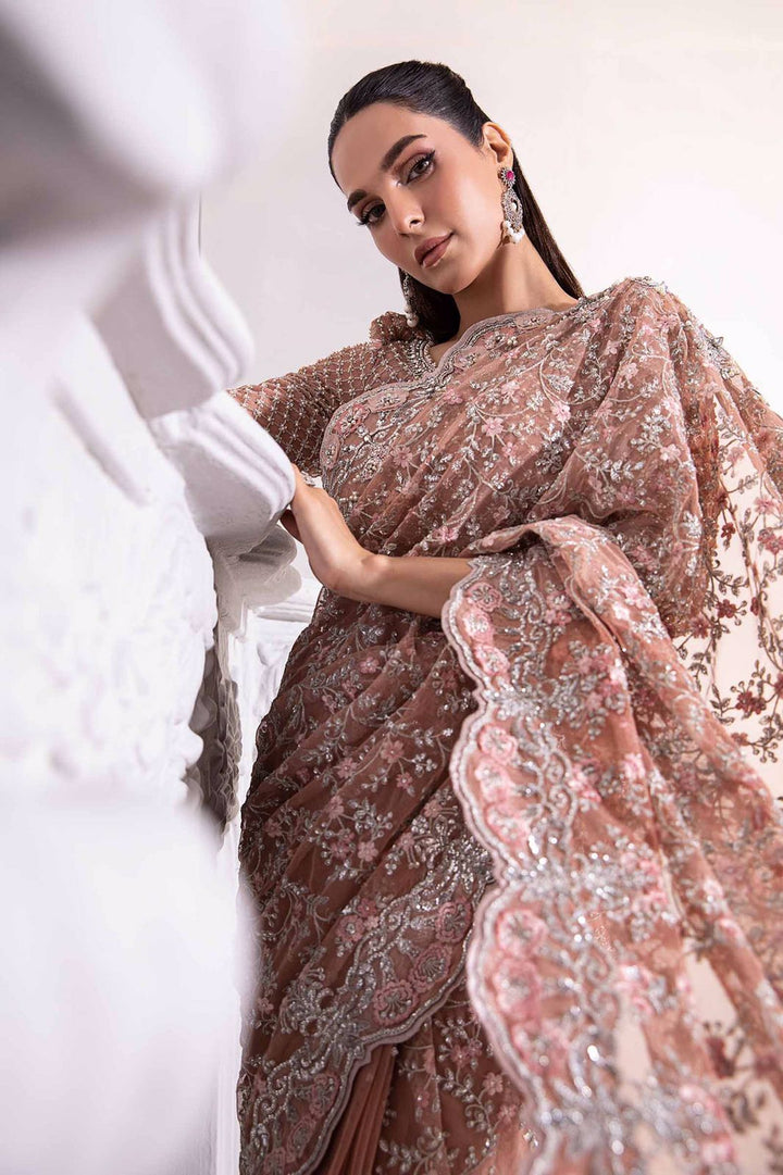 Maria B Net Saree-Aarasta