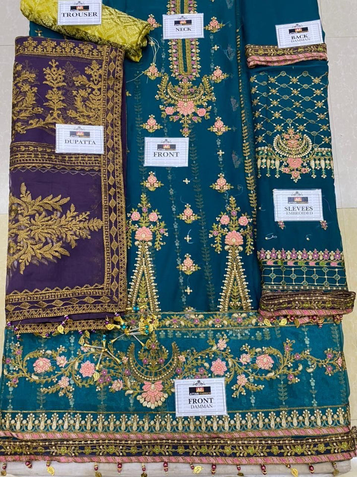 Maria B Bridal Suit-Aarasta