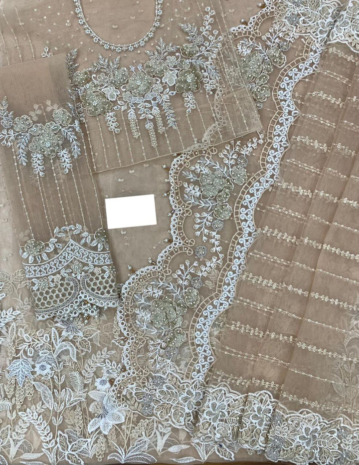 Maria B Net Saree-Aarasta