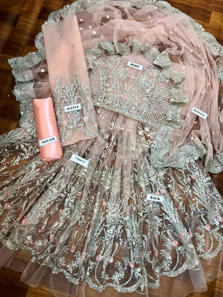 Maria B Net Frock-Aarasta