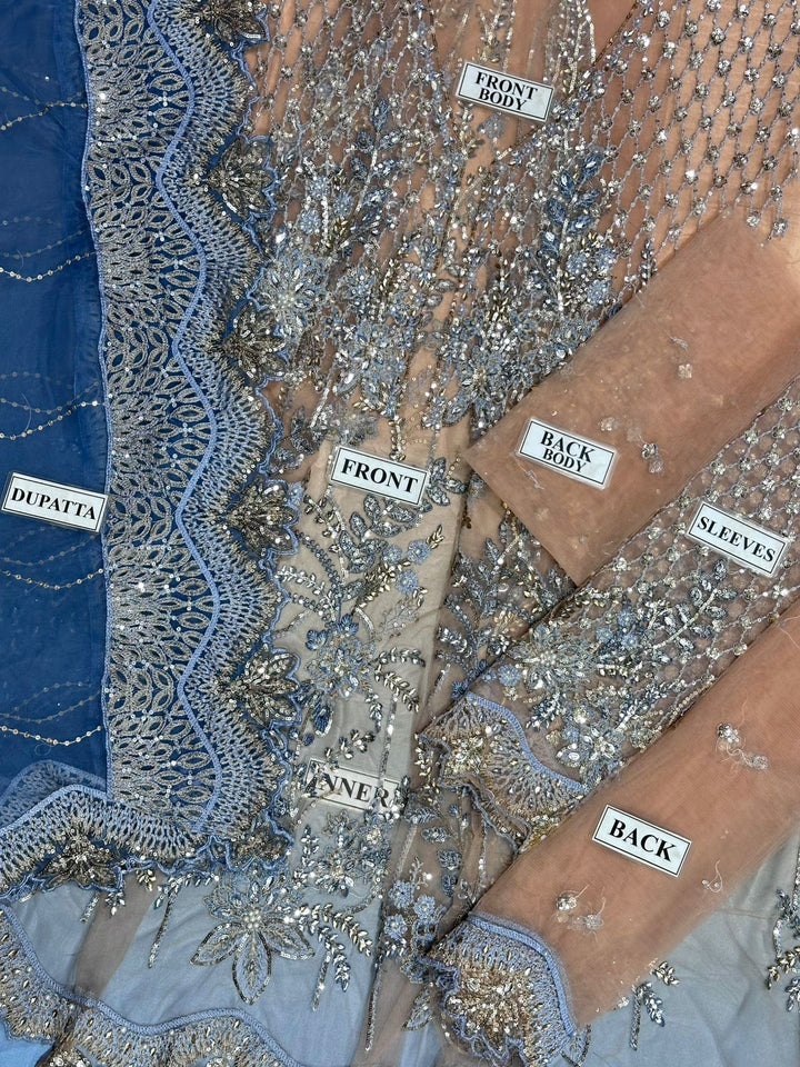 Maria B Net Frock-Aarasta