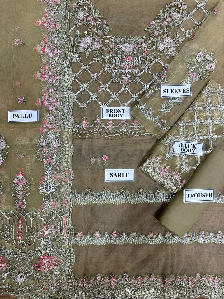 Maria B Net Saree-Aarasta