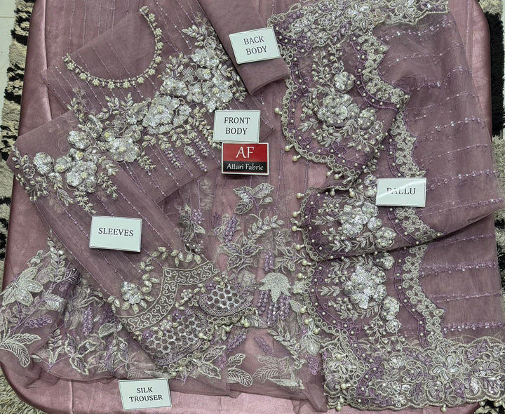 Maria B Net Saree-Aarasta