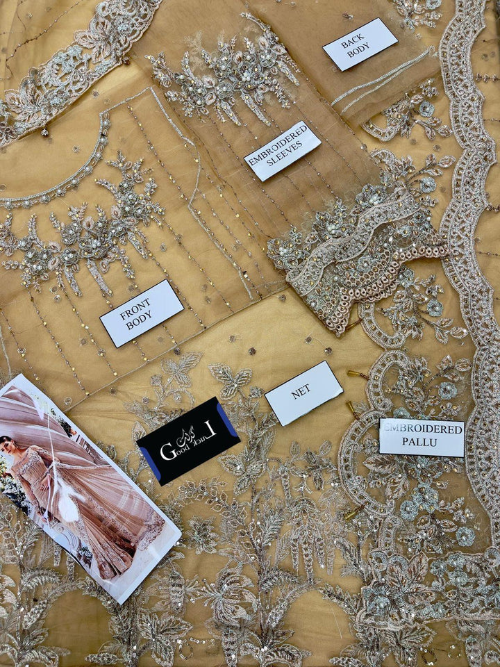 Maria B Net Saree-Aarasta