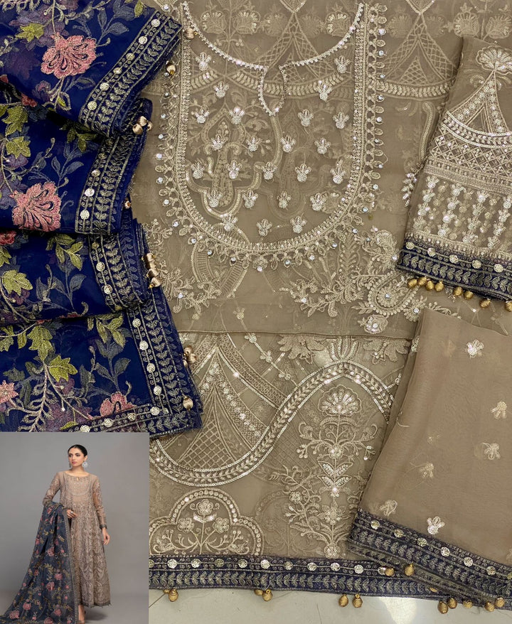 Maria B Organza Maxi-Aarasta