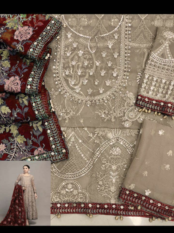 Maria B Organza Maxi-Aarasta