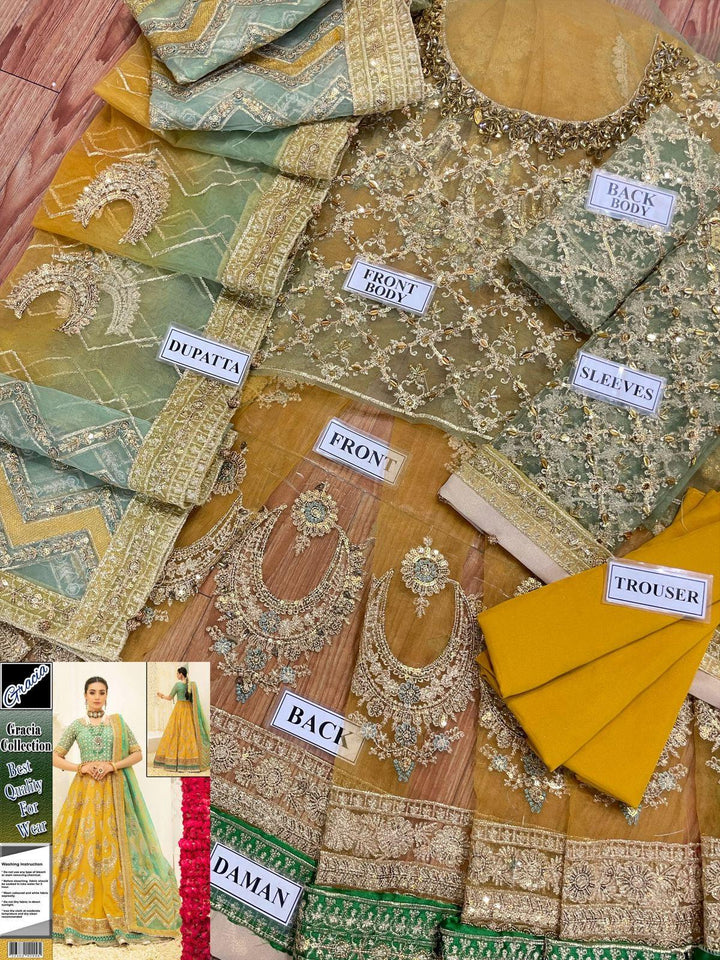 Maria B Net Frock-Aarasta